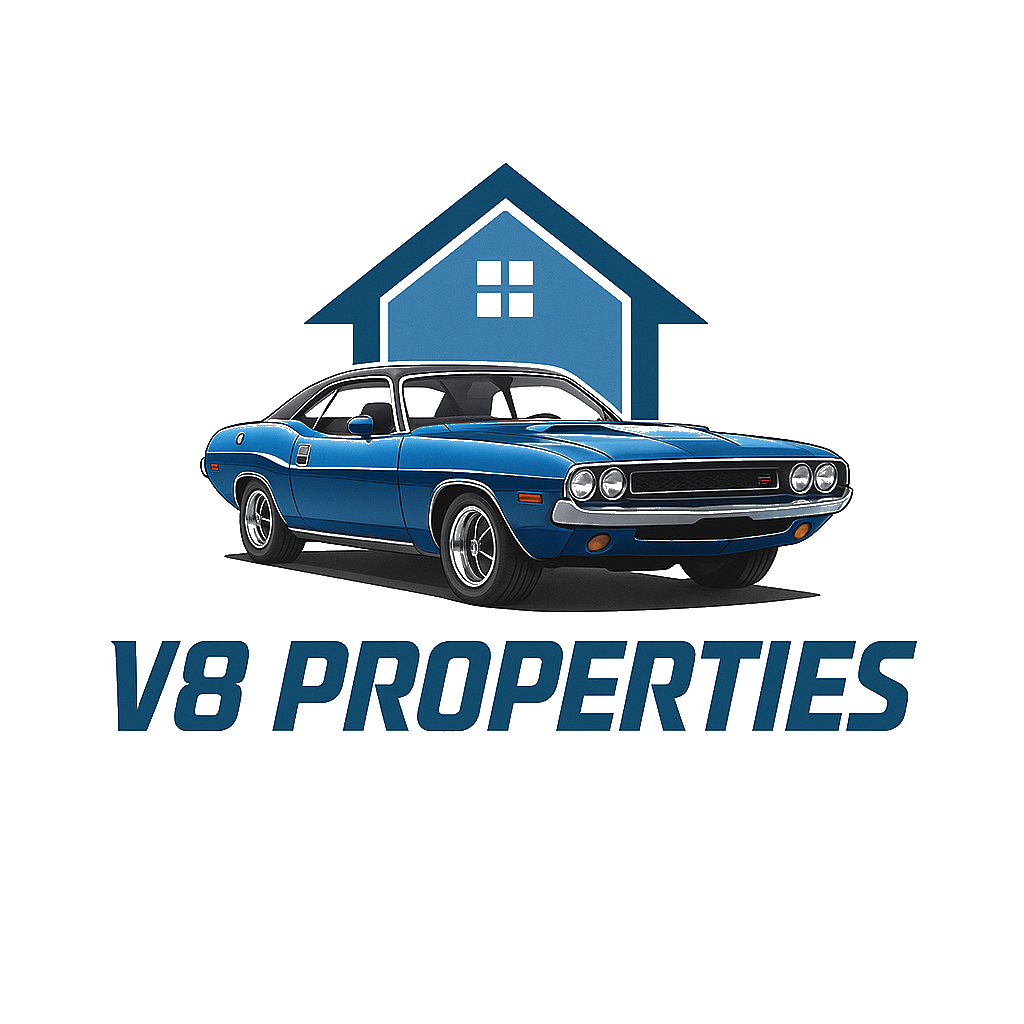 V8 Properties Logo